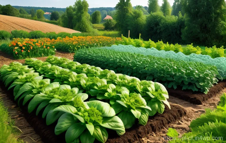 퍼머컬처의 역사적 사례와 교훈 - Prompt 1: A Thriving Permaculture Garden in Rural Poland**