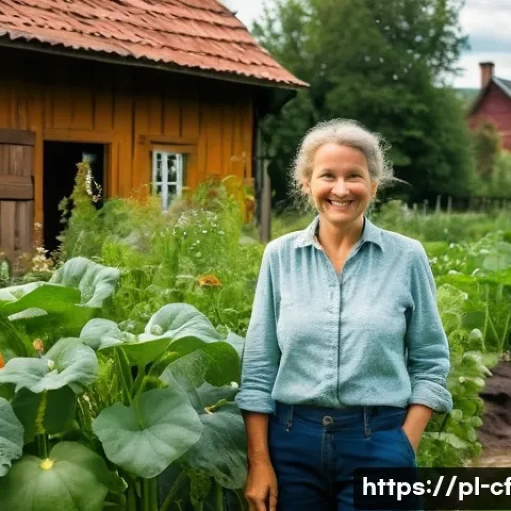 퍼머컬처의 커뮤니케이션 전략 - A Polish Permaculture Dream Garden**
An authentic, warmly lit photograph of a vibrant, established ...